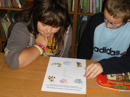 Wakacje z Biblioteką - 2013