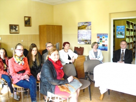 Spotkanie autorskie z Olgą Rudnicką - 2014