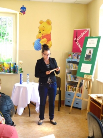 Spotkanie autorskie z Olgą Rudnicką - 2014