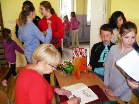 Spotkanie autorskie z Panią Kaliną Jerzykowską - 2015