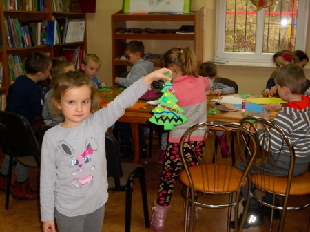 PRZEDSZKOLAKI W BIBLIOTECE  W GÓRACH - 2015