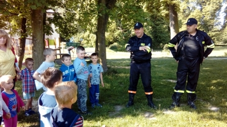 ,,W strażackim mundurze