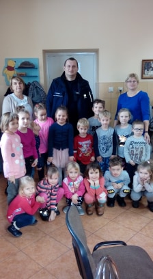 „Jak bezpiecznie spędzić ferie?” – spotkanie dzielnicowym  Gminy Michałów - 2019
