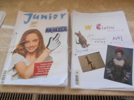 Czasopismo moich marzeń – lekcja biblioteczna - 2019