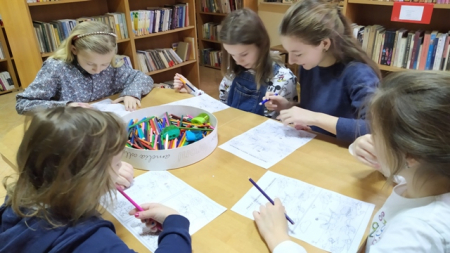 „Ferie w bibliotece”  zakończone